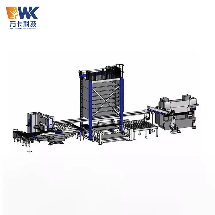 Sheet Metal Storage And Automatic Laser Loader